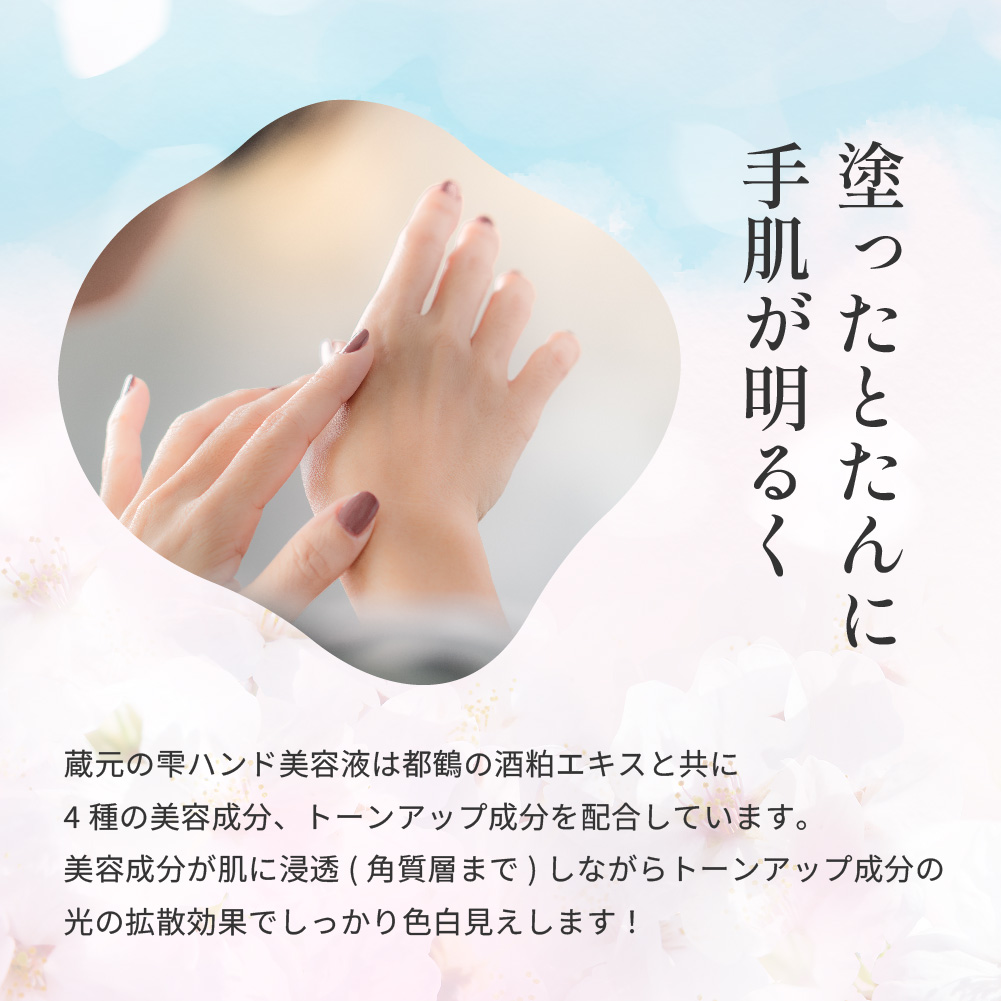 【蔵元の雫】ハンド美容液