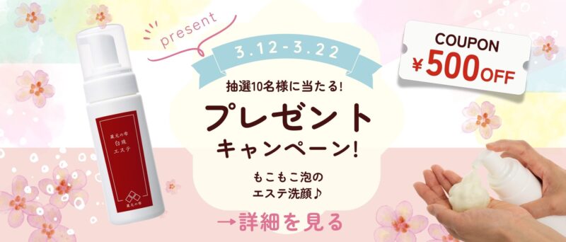 春のプレゼントキャンペーン