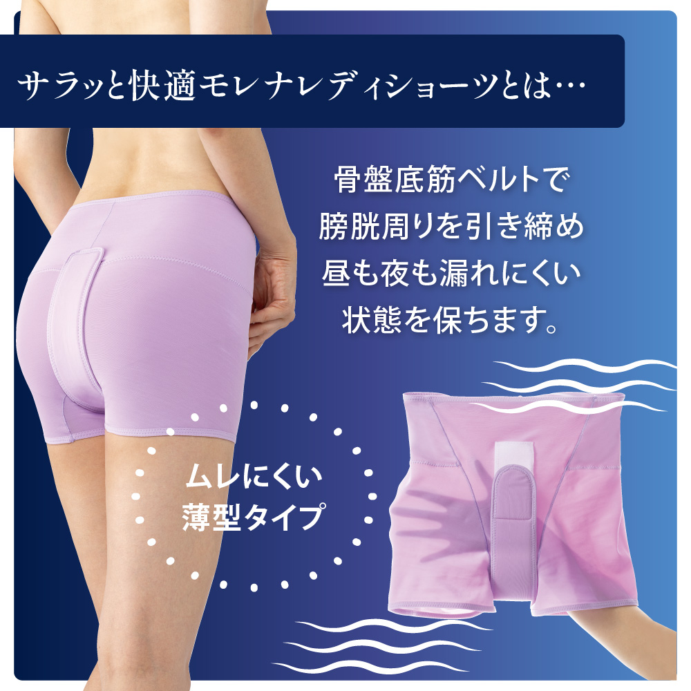 [一般医療機器]　サラッと快適 モレナレディショーツ